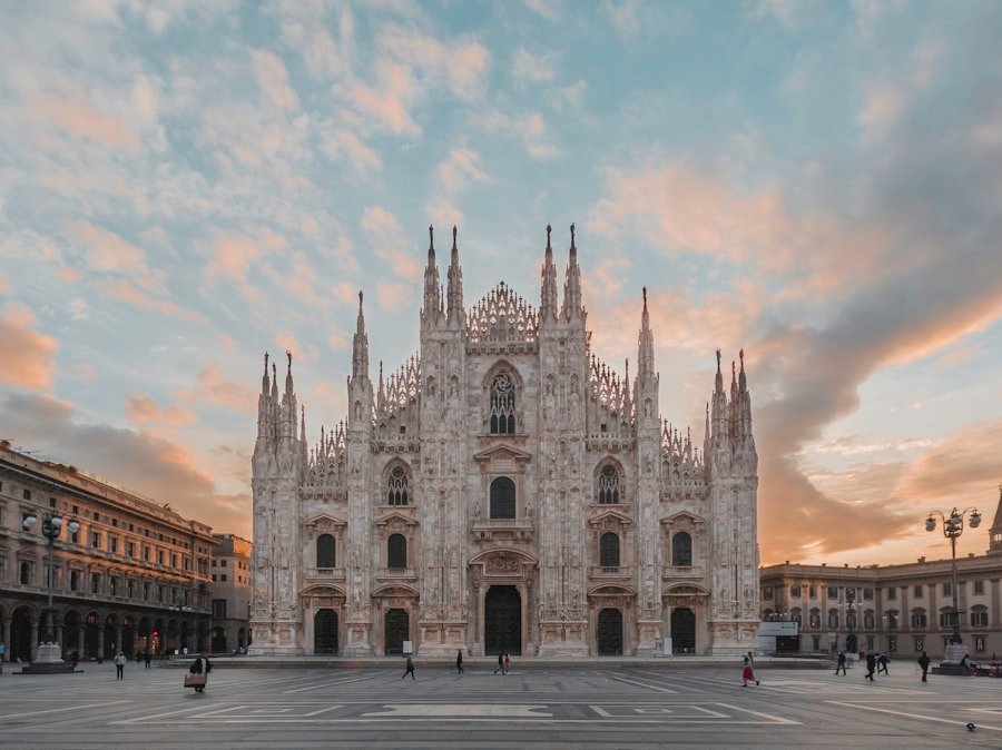 The Duomo di Milano at dawn